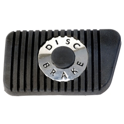 1965-73 BRAKE PEDAL PAD - DISC BRAKE